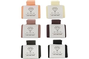 LOANZEG Hair Clips square Claw 6 Pieces Large Matte Bridesmaid Hair caw Clips Teen Girls Cute Hair Clips for Thick Hair Accessories Non Slip Bridesmaid Proposal Party Favors for Women Girls Gifts (Black)