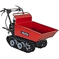 XtremepowerUS All-Terrain Track Barrow Wheel Gas Powered by Kohler 6.5hp 196cc Wheelbarrow Utility Cart Motorized Wagon
