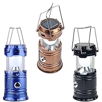 LED Solar Emergency Light Bulb (Lantern) - Travel Camping Lantern - Assorted Colours