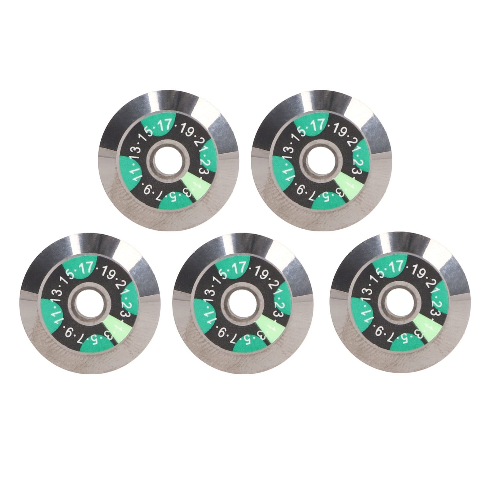 Optical Fiber Cleaver Blade 5 Pcs Optical Fiber Cleaver Blade 20mm Diameter 4mm Id Ultrafine Tungsten Steel High Hardness Optical Cable Cutter Blade