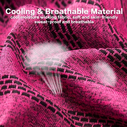 DOMEI Men Neck Gaiter Balaclavas (Red)