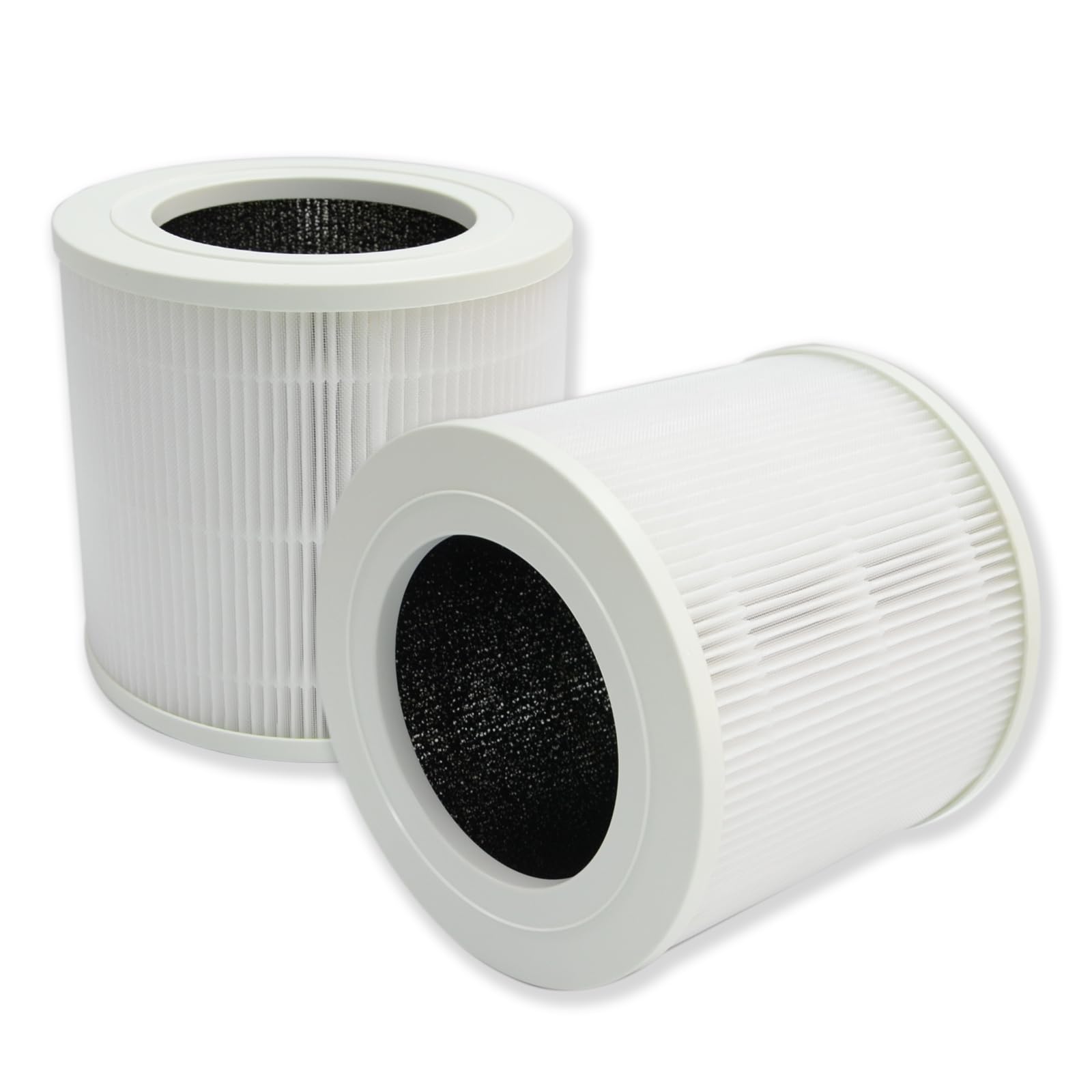 PUREBURG Replacement True HEPA Filters Compatible with Bagotte BAP10 Air Purifier BAP10-HF, H13 4-Stage Filtration Activated carbon 2-in-1 Air Clean Dust VOCs Odor PM2.5 Smoke,2-Pack