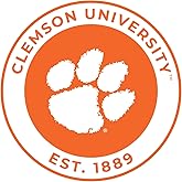 Clemson Tigers Round Vinyl Decal Sticker Officially Licensed Collegiate Product 3-Inch