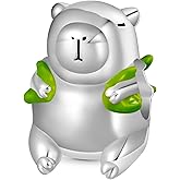 GNOCE Cute Capybara Carrying Turtle Backpack Charm for Women, S925 Sterling Silver Dangle Charms for Women Wife, Valentine‘s Day, Mother’s Day Jewelry