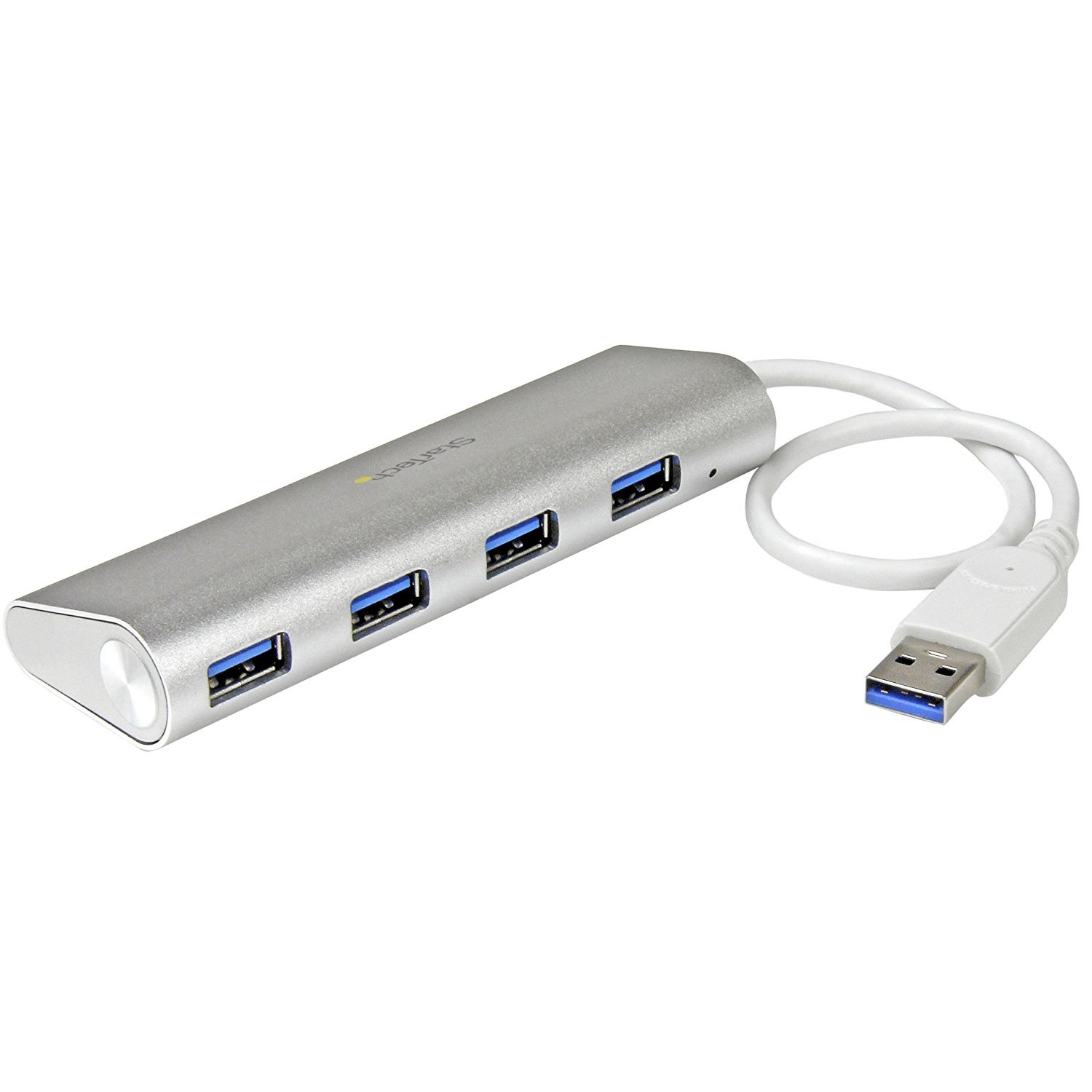 StarTech.com 4-Port USB Hub, USB A to 4x USB-A Ports, USB 3.2 5Gbps, Bus-Powered, Portable Laptop Hub Expansion