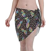 VentuCoven Short Sarong Wraps for Women Beach Sarongs Cover Up Bikini Wrap Skirt Swimsuit Sarong Bathing Suit Coverup