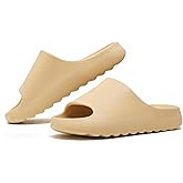 Cloud Slides Unisex, Platform Pillow Slippers Women, Sandals Men With Thick EVA Sole, Lightweight Soft Open Toe Shower Shoes Indoor Outdoor