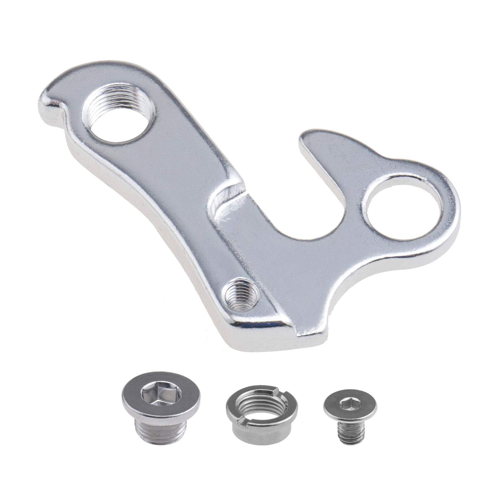 OTOTEC Bike Rear Gear Mech Derailleur Hanger With Screw Fitting Aluminum Alloy Tailhook Dropout Adapter for MTB Bicycle Replacement Parts