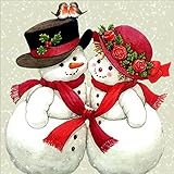 Diamond Painting,Caopixx Christmas Rhinestone Pasted Embroidery Painting Cross Stitch Home Decor (C3(30x30cm))