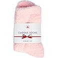 Dear Kitty Fuzzy Socks for Women & Men - Cozy Cloud Socks for Sleeping, Gifts, Spa, Travel, Stress Relief, Lounge Wear