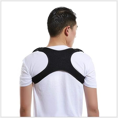 Amazon 猫背矯正ベルト ショルダー パッド 付 肩パッド セット 背筋矯正ベルト 姿勢矯正ベルト 目立たない 猫背を治す方法 ベルト 男性 男性用 女性用 人気 猫背 矯正 姿勢 男女兼用 メンズ 猫背サポーター ねこ背 猫背矯正 背筋 矯正サポーター 改善 ブラック Beream