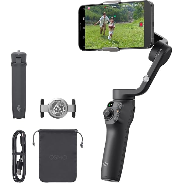 Amazon.com : DJI OM 5 Smartphone Gimbal Stabilizer, 3-Axis Phone 