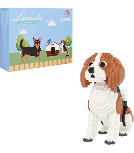 Amazon.com: JEKCA Shiba Inu 01S-M01 | Dog Plastic Building Blocks