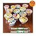 Japanese Cup Noodles Mini Cup Lucky Assortment SET with 2 Chopsticks Ramen Udon Soba Champon (10 Cups)