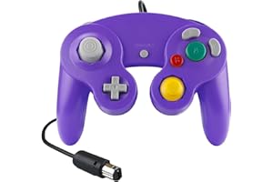 Luklihe Controller for Gamecube Nintendo Wii Wiiu Accessories with Vibration Function