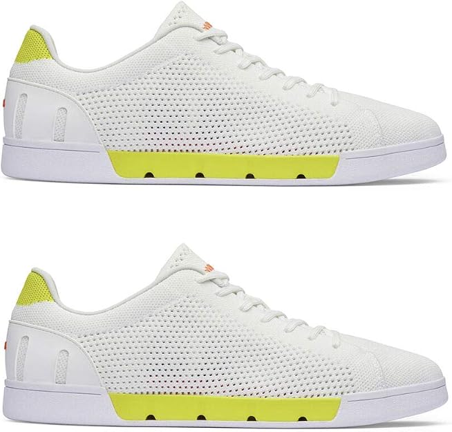 swims breeze tennis knit white