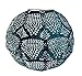Allsop Home & Garden Soji Stella Ink Wave Globe LED Outdoor Solar Lantern, Handmade with Weather-Resistant Tyvek Fabric, Auto on/Off, Color (Ink Wave) primary