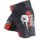 SOTF Boxing Shorts for Men Training Fight Shorts Men MMA BJJ Shorts No Gi
