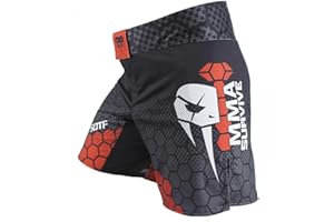 SOTF Boxing Shorts for Men Training Fight Shorts Men MMA BJJ Shorts No Gi