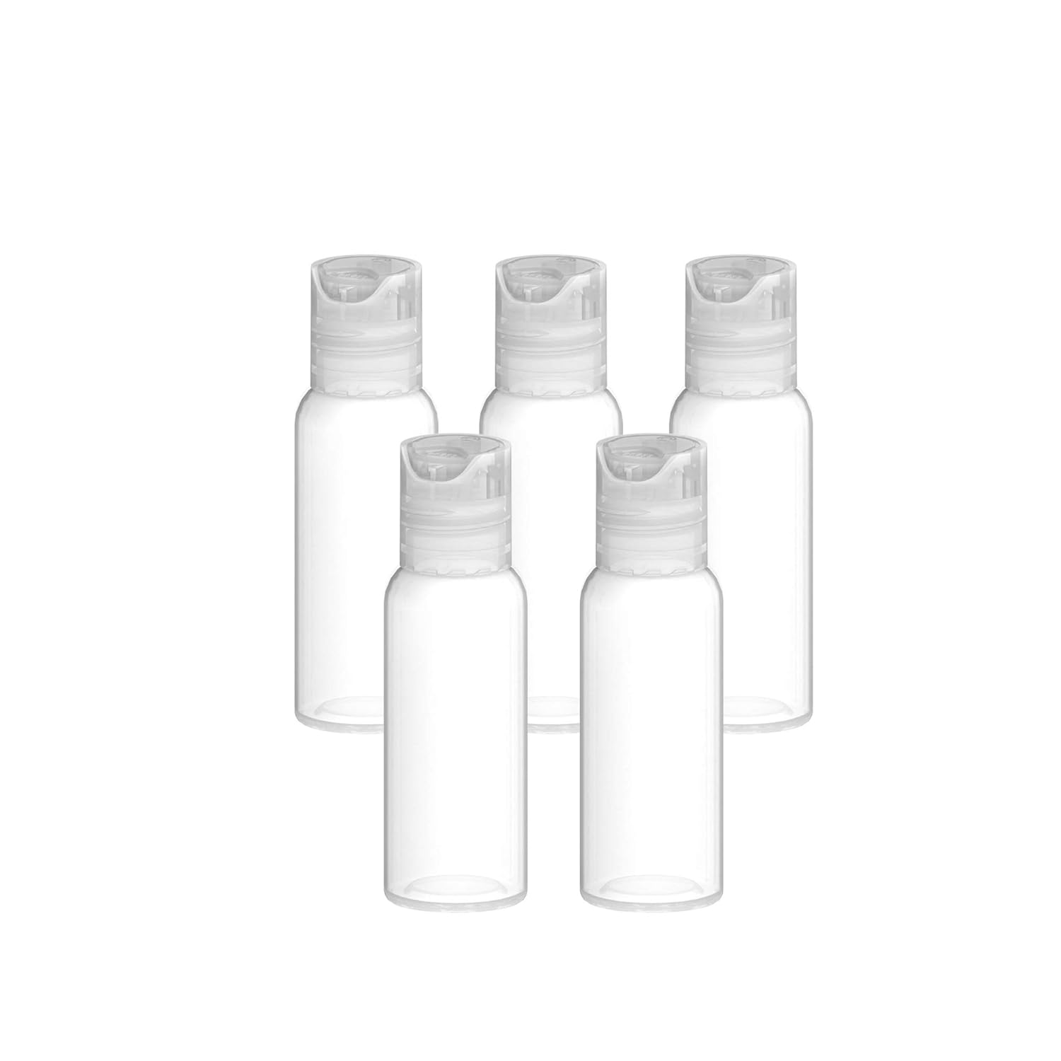 Fortitude Small Squeeze (LDPE) Clear Bottles 1.7 Oz