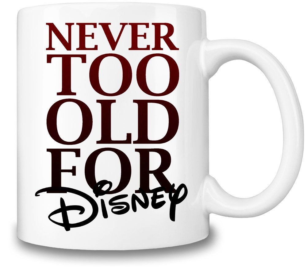 Disney Themed Coffee Mug for Hot and Cold Beverages - Ceramic Cup, 325 Ounces - The for Every Disney Fan