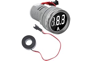 100A Current Meter Voltages Current Monitors Digital LED Display Voltmeter Signals Indicators Light Panel Equipment