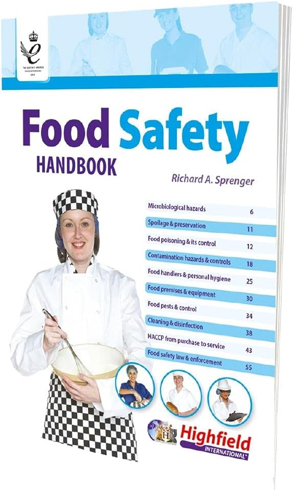 Highfield Publications Food Safety Handbook 34th Edition Paperback