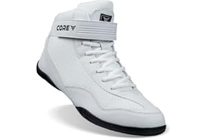 CORE Wrestling Shoes – High Traction Wrestling Shoes for Men, Women, Youth & Kids - Durable Shoes for Wrestling, Boxing, Weightlifting & Bodybuilding – Combat Sports Footwear, Lightweight Gym Shoes