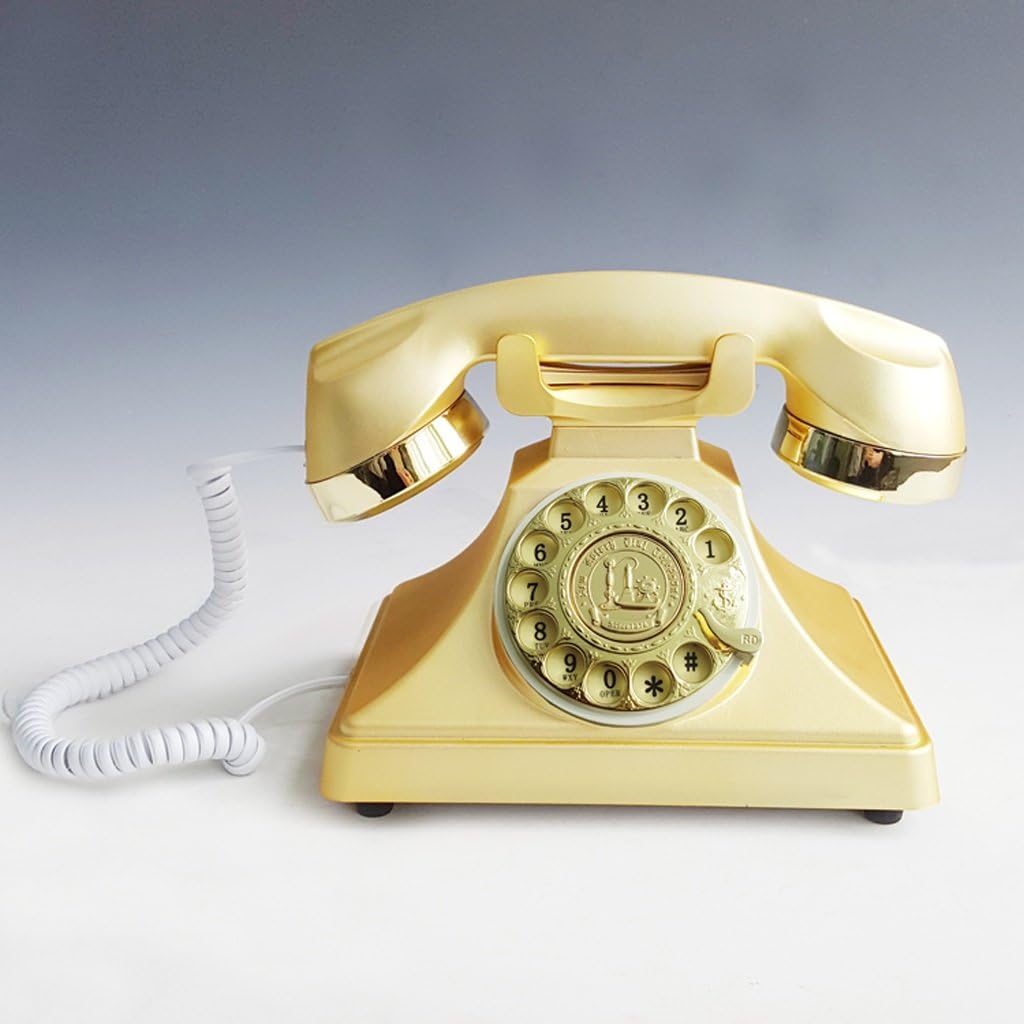 Good thing European Antique Retro Rotation Dial Dial Turntable Old - Fashioned Antique Telephone