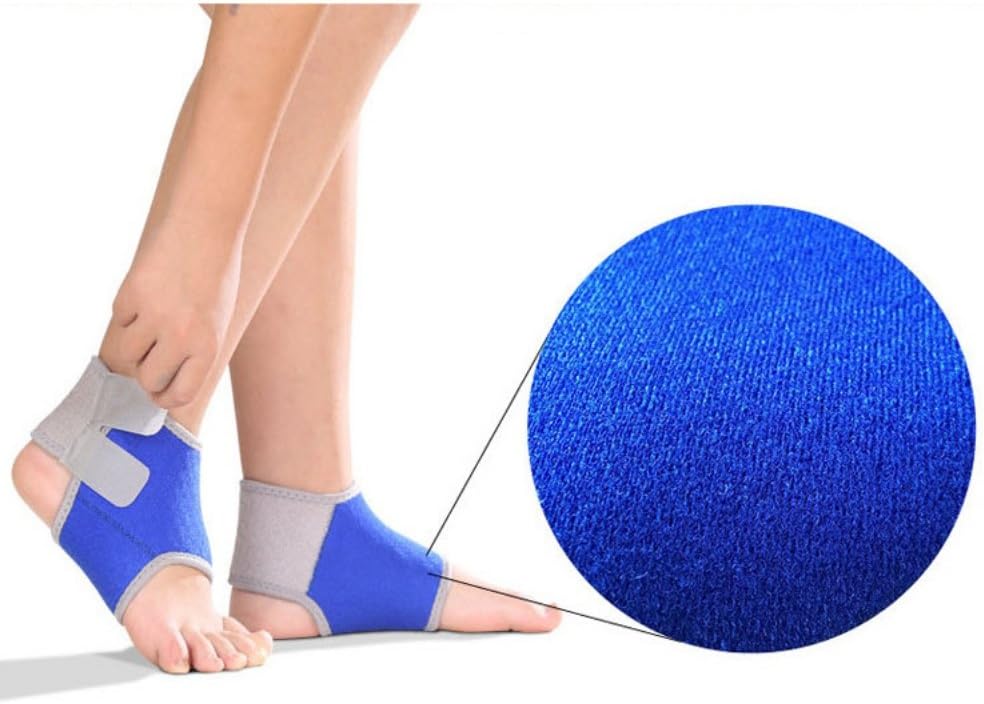 Sport Unisex Child Ankle Brace, Fitness Adjustable Breathable Non Slip Sleeve Double Magic Sticker Compression Ankle Support Wraps for Sport, Ankle Sprain, Injury Recovery: Sports & Outdoors