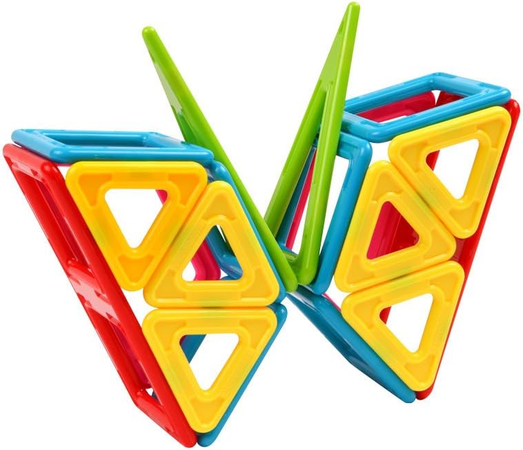 Tarnaalignkohtao Com Pre Kindergarten Toys Preschool Rainbow Colors Magformers Magic Pop 25 Pieces Educational Magnetic Geometric Shapes Tiles Building Stem Toy Set Ages 3