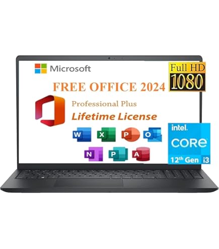 Amazon.com: Dell 2024 Inspiron 15 Business Laptop, Free Microsoft