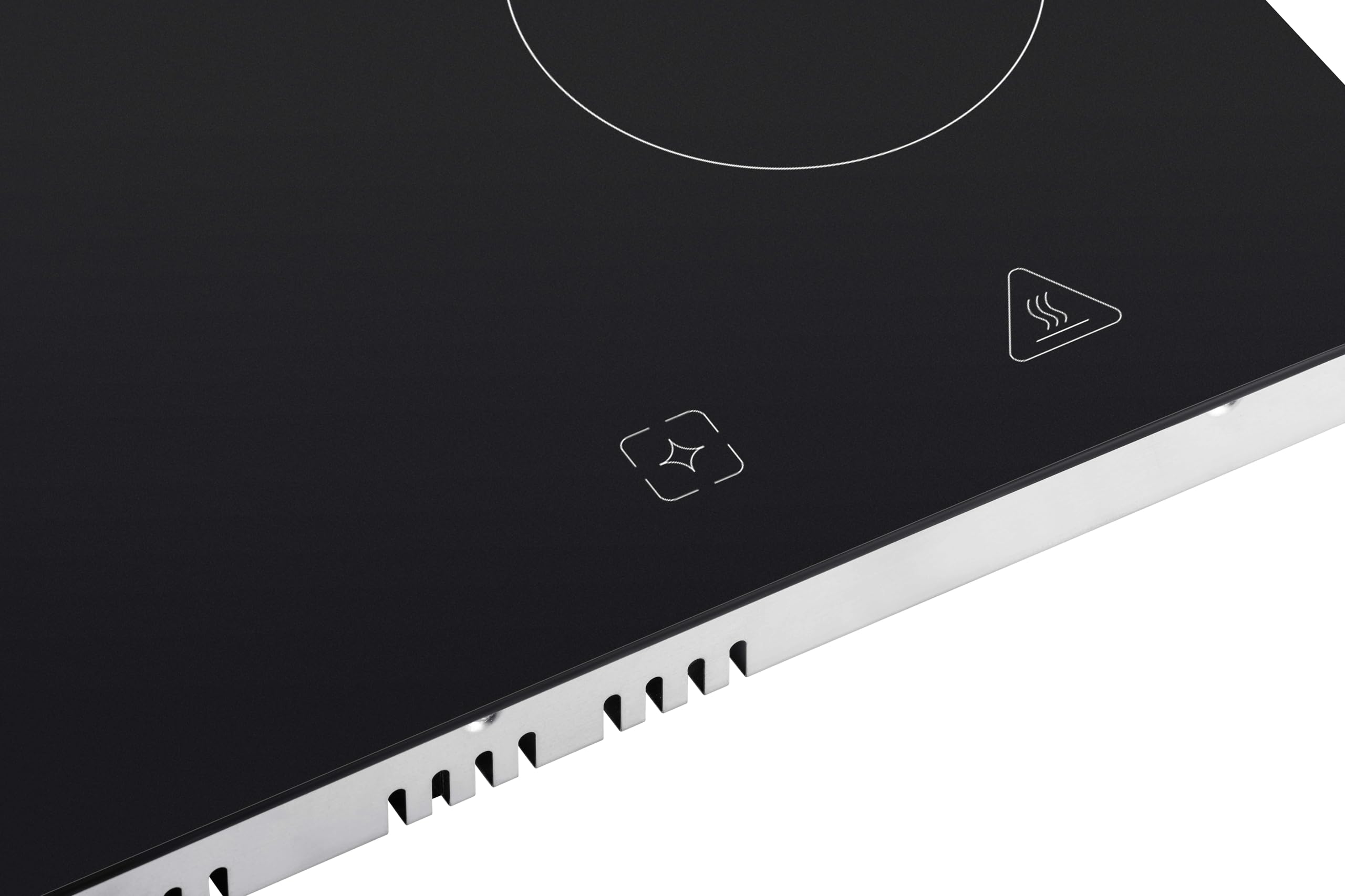 Backofen Herdset Einbau Kochfeld Glaskeramik rahmenlos 72 L Respekta HS2001-26 9