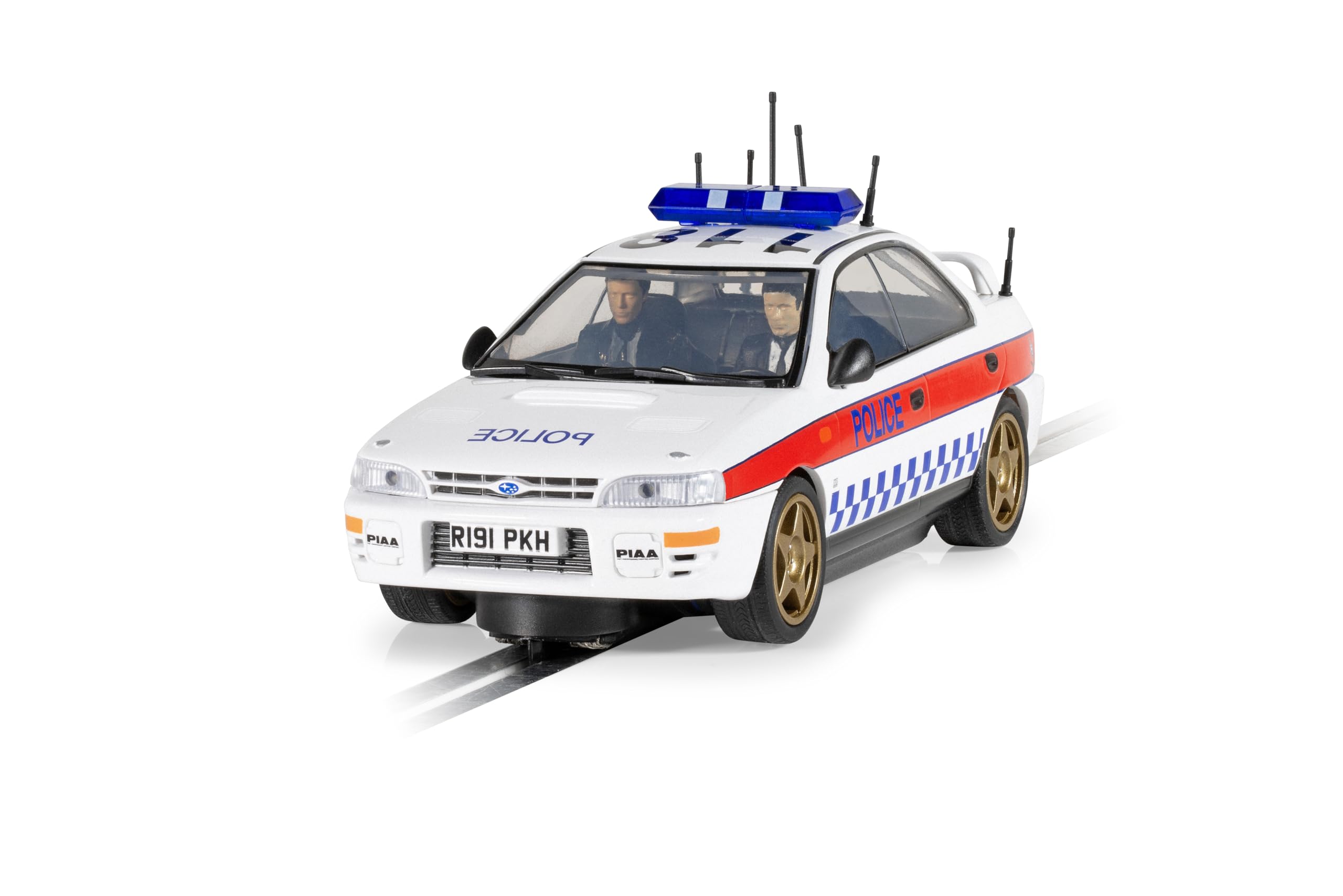 Scalextric C4429 Subaru Impreza WRX - Police Edition Cars - Street & Rally