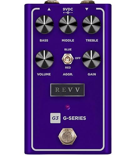 ★動作確認済★ REVV Amplification G3 Pedal Amazon.com: Revv Amplification G Series G3 Pedal, Black