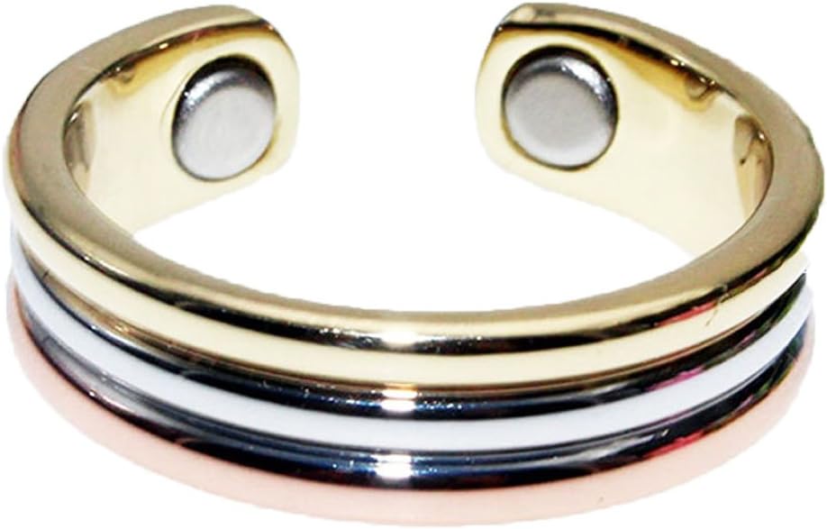 Magnetic Copper Ring adjustable size for Arthritis for Men and Women …