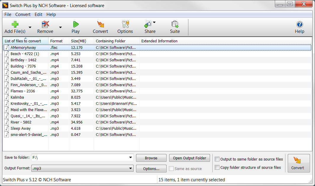 Switch Plus Audio File Converter [Download] Pricepulse