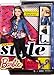 Barbie Style Raquelle Doll, Black Pants & Blue Jacket