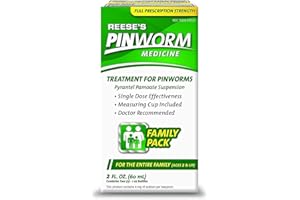 REESE'S PINWORM Medicine Liquid for Entire Family, Full Prescription Strength, 2 Oz