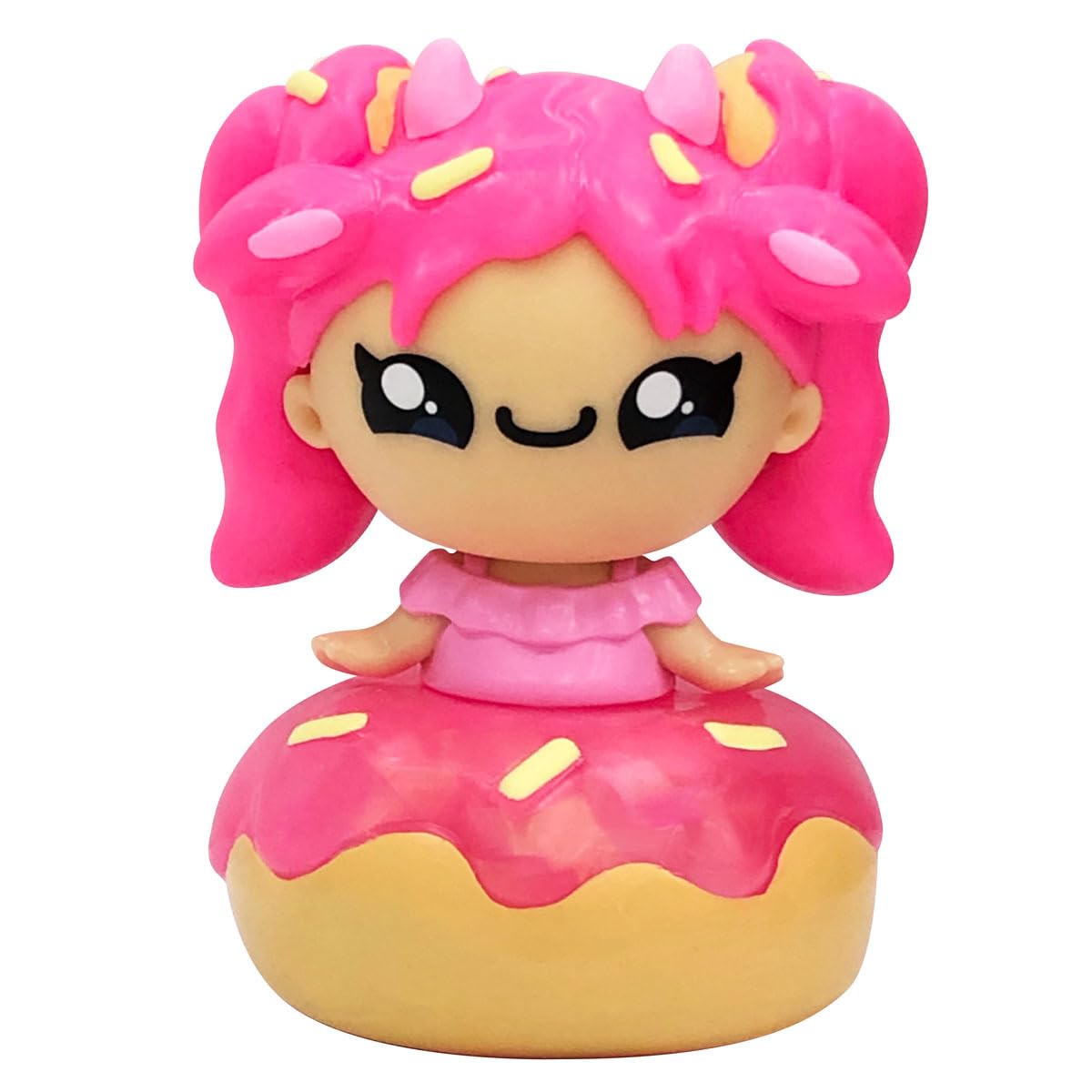 Squishy Squad: Dolls Assortment | Collect 1 of 4 Adorable Squishy Buddies | Squeeze and Stretch Them to Watch The Glitter Flow| For Ages 3+