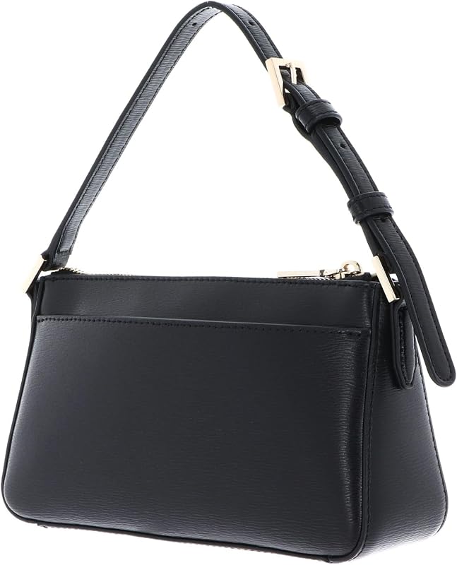 Mala Bryant Ave Tz demi crossbody feminina, negra/dourada, tamanho único