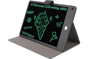 GOWENIC Erasable Writing Tablet Reusable 12 Inch Drawing Pad Eye Caring Electronic Doodle Board for Drafting, Leaving Message