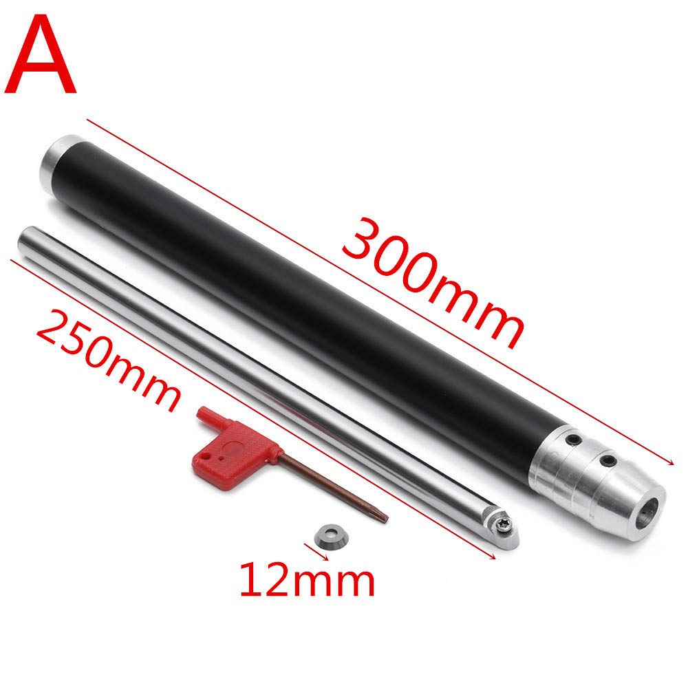 Utensile Per Tornitura Legno In Carburo Con Manico In Alluminio | Lama In Tungsteno Per Tornio, Scegli Forma E Colore