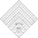 Amazon.com: Bloc Loc Half Square Triangle Ruler Set 1