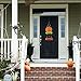 Resinta Halloween Trick or Treat Hanging Sign Decoration Happy Halloween Board Sign Door Wall Hanging Decoration for Halloween Party