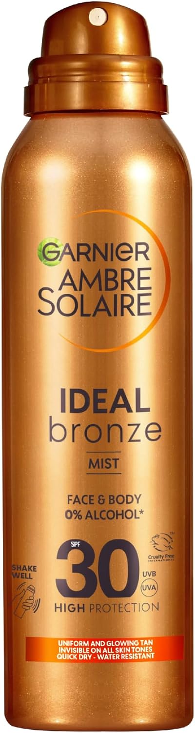 Garnier Ambre Solaire Self Tan SPF 30 Ideal Bronze 150ml Face & Body
