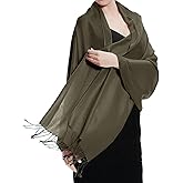 TZ Promise Pashmina Large Soft Plain Shawl/Wrap/Scarf for Women