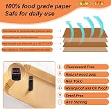 YQL Air Fryer Liners 150Pcs Parchment Paper for Ninja AF300UK AF400UK view 5