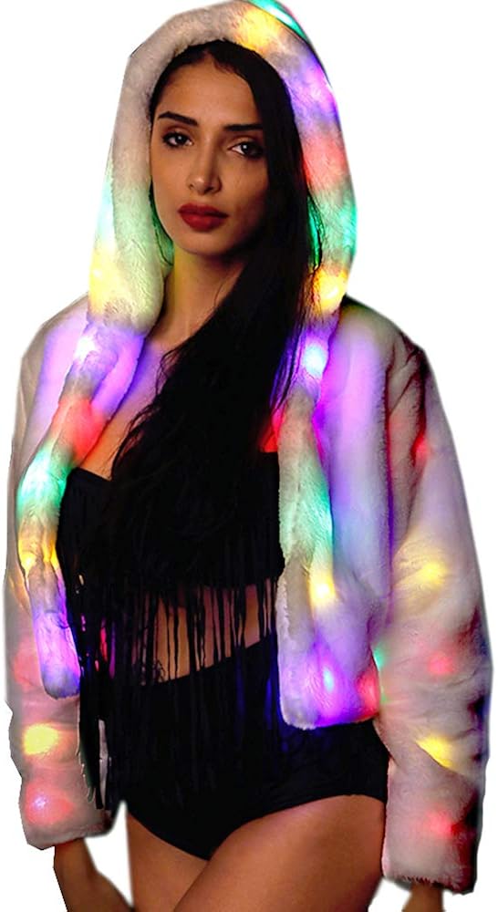 led hoodie rave