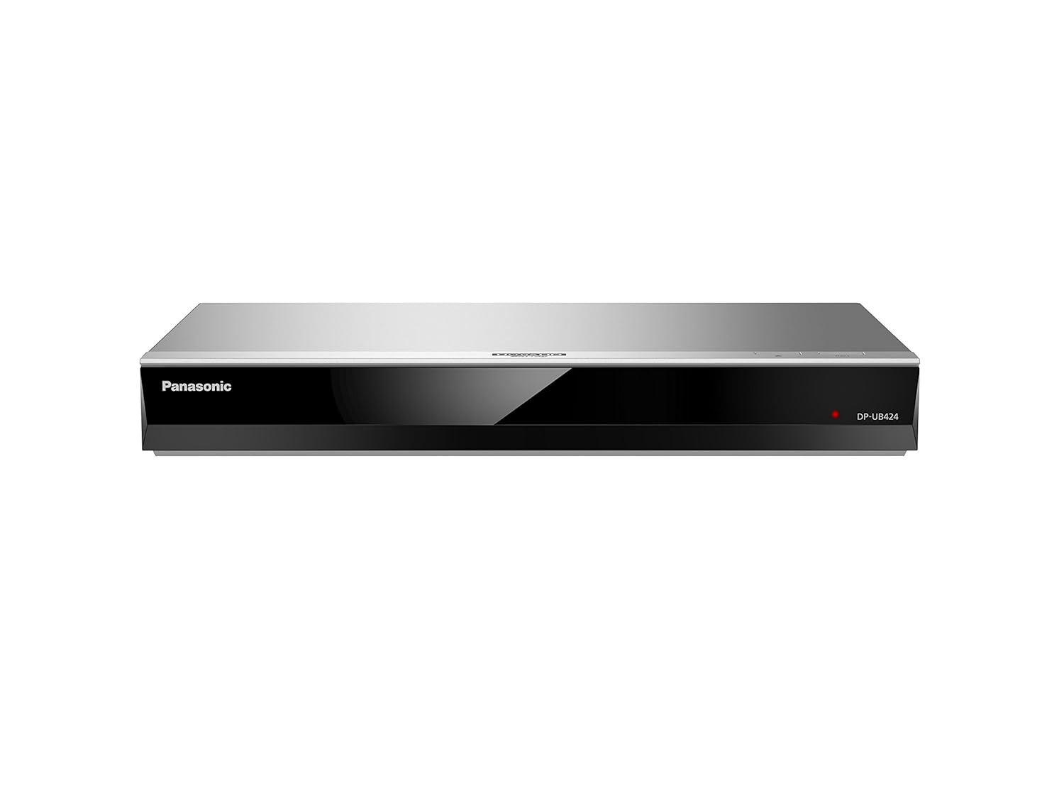 Panasonic DP-UB424EGS - Reproductor de Blu-Ray Ultra HD 4K (4K VoD, DLNA, 2x HDMI, USB), Plata